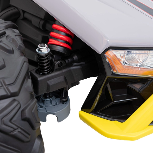 Buggy Racing 5 pojazd 2x200W szary na akumulator JS3168.SZA